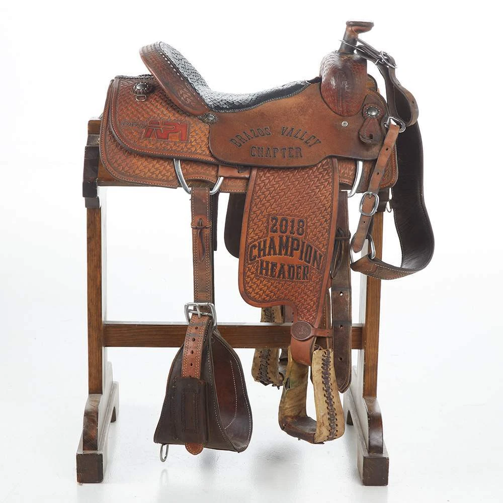 NRS Used 15in Double J Trophy Team Roper 4 NRS Used 15in Double J Trophy Team Roper - Image 2