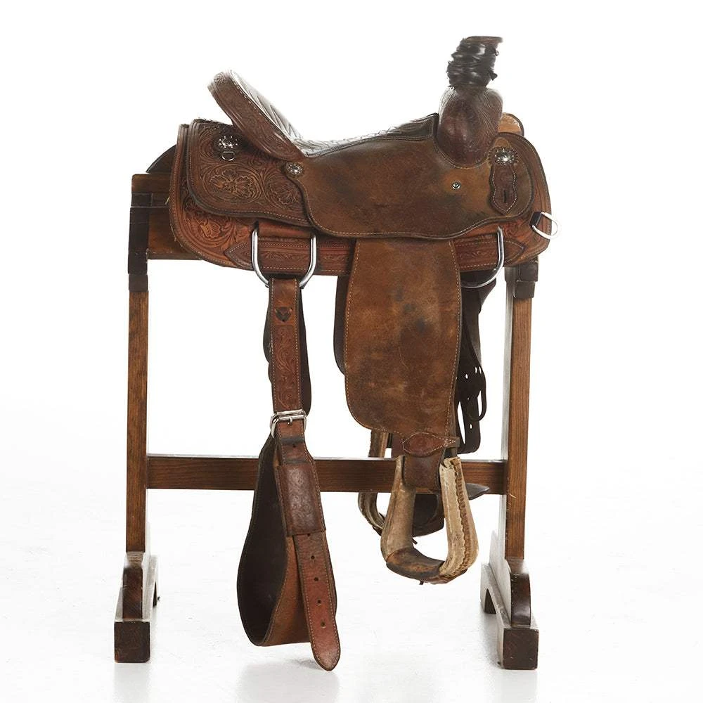 NRS Used 14.5in Tod Slone Team Roper 4 NRS Used 14.5in Tod Slone Team Roper - Image 2