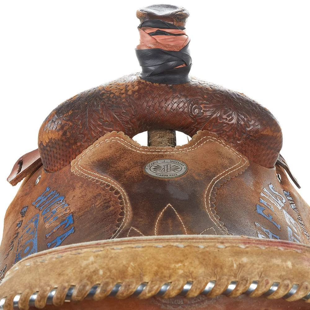 NRS Used 15.5in Double J Saddlery Team Roper 5 NRS Used 15.5in Double J Saddlery Team Roper - Image 3