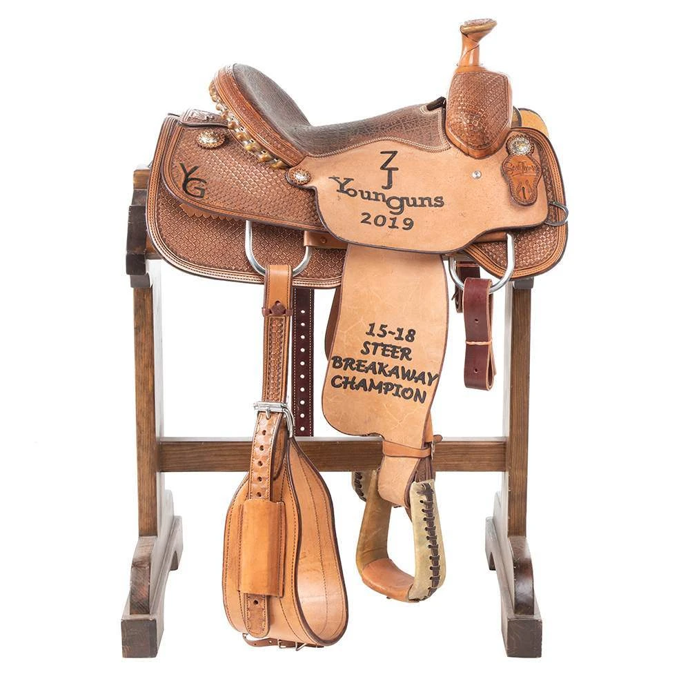 NRS Used 14.5in Scott Thomas Team Roper 4 NRS Used 14.5in Scott Thomas Team Roper - Image 2