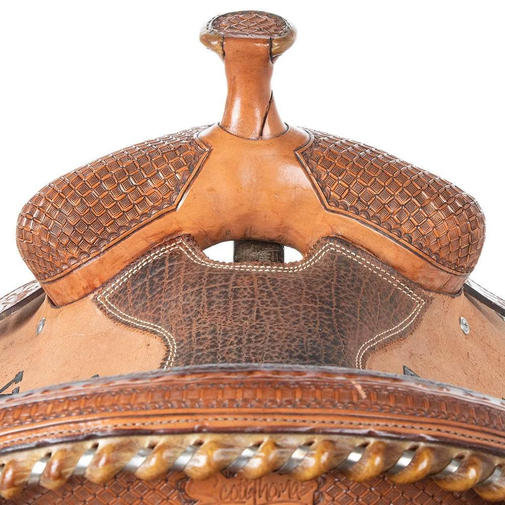 NRS Used 14.5in Scott Thomas Team Roper 5 NRS Used 14.5in Scott Thomas Team Roper - Image 3