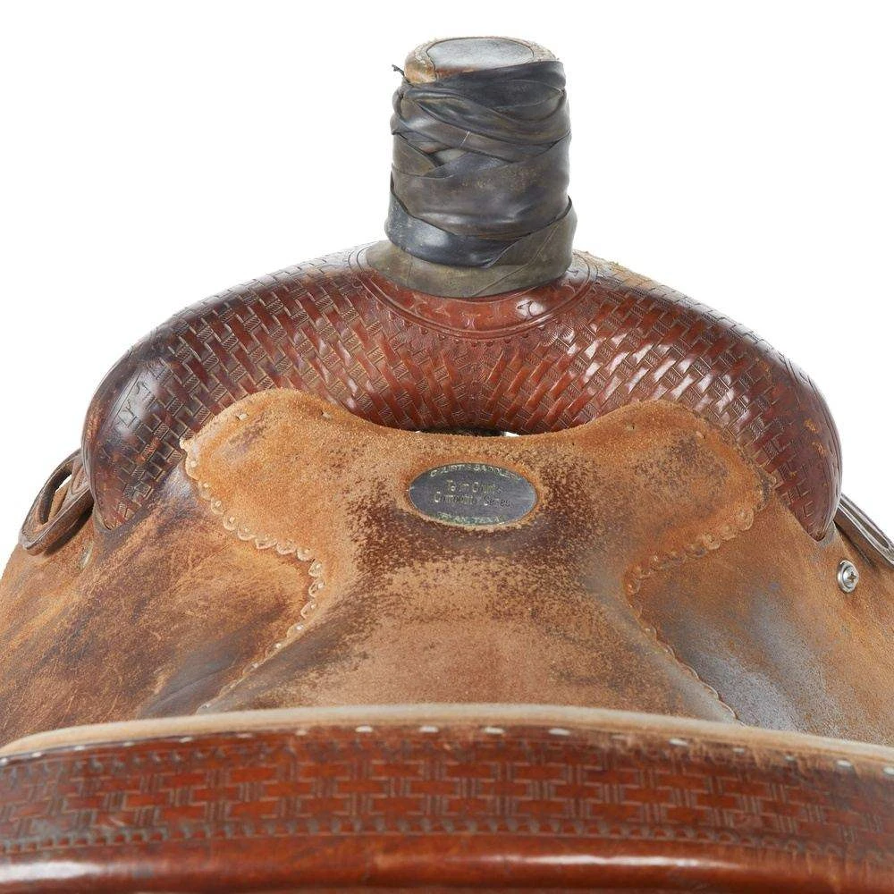 NRS Used 14.5in Courts Saddlery Team Roper 4 NRS Used 14.5in Courts Saddlery Team Roper - Image 2