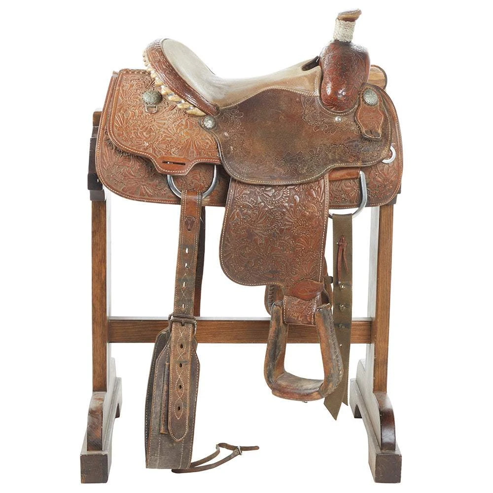 NRS Used 14in Cowboy Classic Team Roper 4 NRS Used 14in Cowboy Classic Team Roper - Image 2