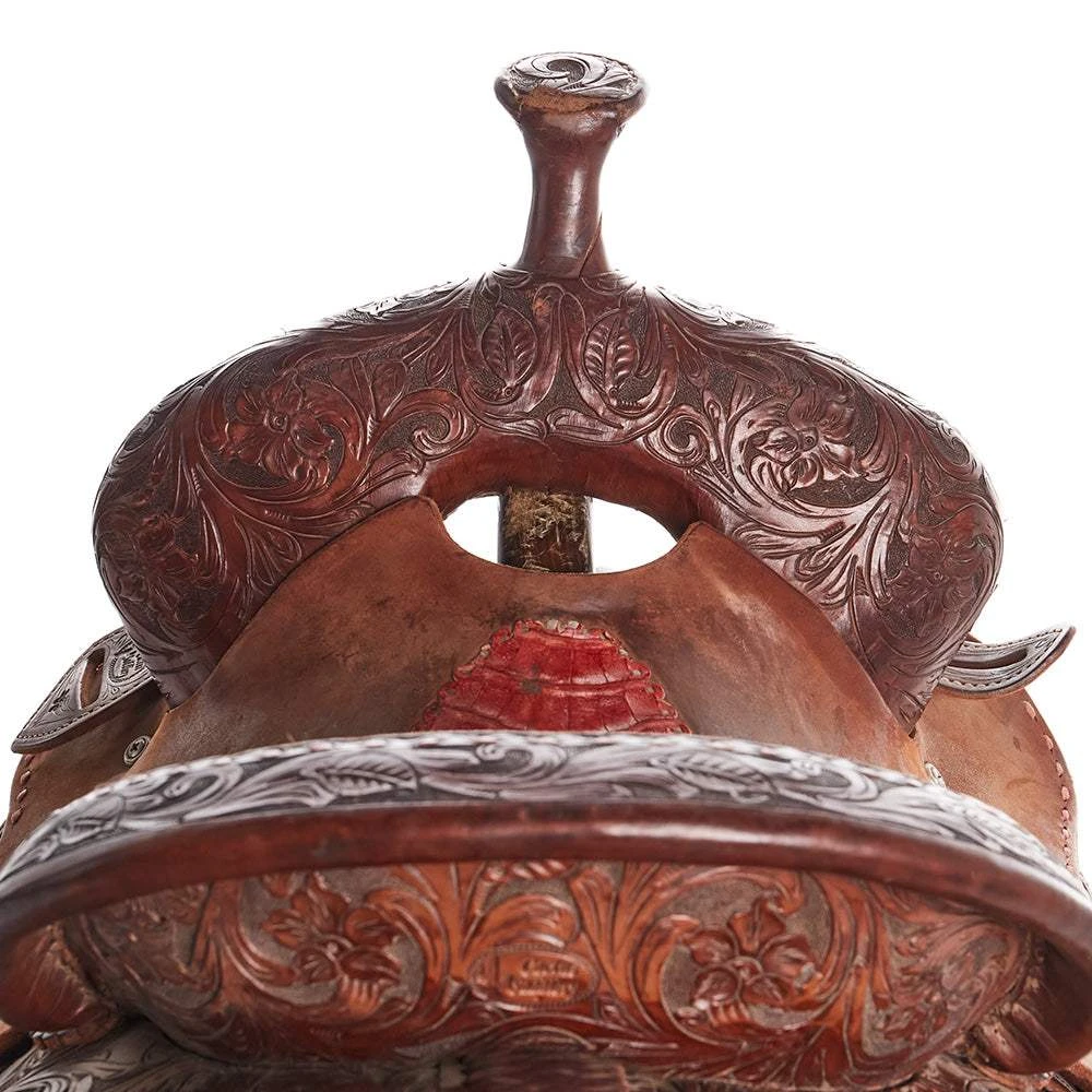 NRS Used 13.5in. Cactus Saddlery Barrel Saddle 4 NRS Used 13.5in. Cactus Saddlery Barrel Saddle - Image 2