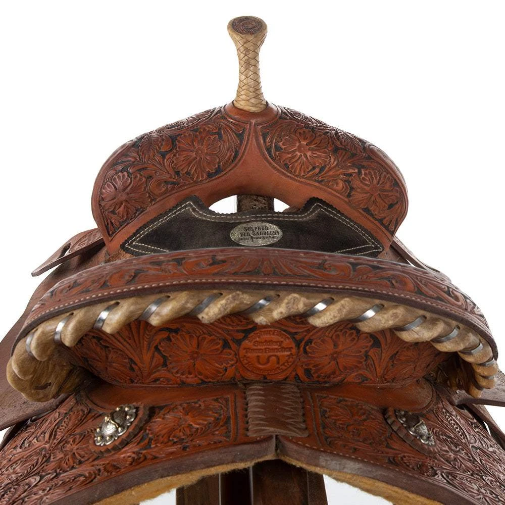 NRS Used 14' Sulpher River Barrel Saddle 5 NRS Used 14' Sulpher River Barrel Saddle - Image 3