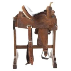 NRS Used 14 Inch Star Of Texas Barrel Saddle -NRS || STANCE || Classic Shop 02 316BR 2