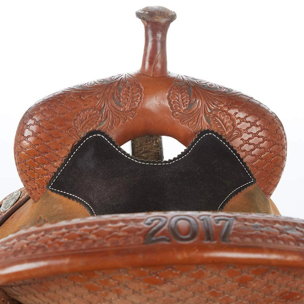 NRS Used 13in Martin Crown C Barrel Saddle 5 NRS Used 13in Martin Crown C Barrel Saddle - Image 3