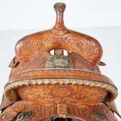 NRS Used 14.5in Double J Lynn Mackenzie Barrel Saddle 7 NRS Used 14.5in Double J Lynn Mackenzie Barrel Saddle -NRS || STANCE || Classic Shop 02 388BR 03