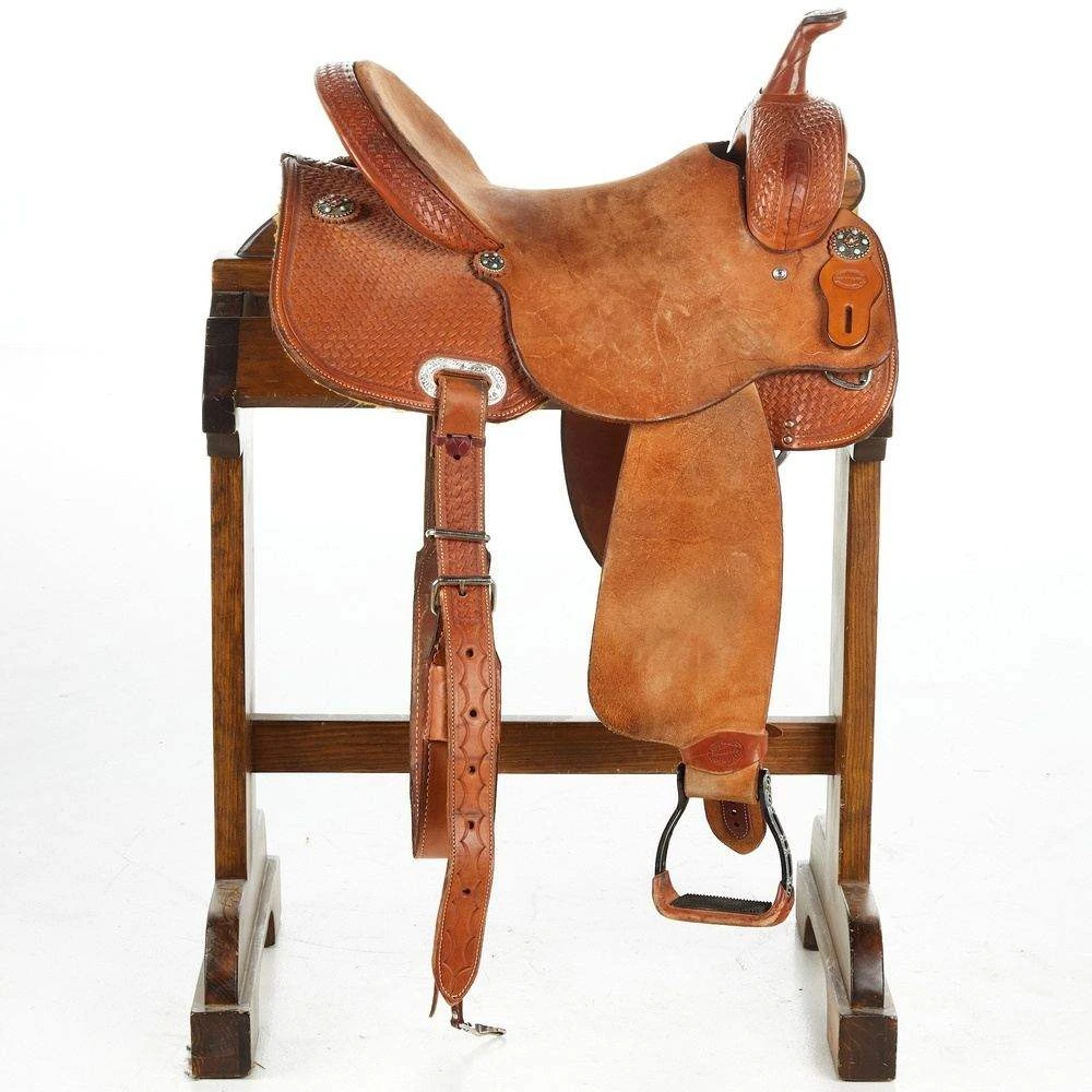 NRS 16 Ft Worth Saddlery Barrel Saddle 4 NRS 16 Ft Worth Saddlery Barrel Saddle - Image 2