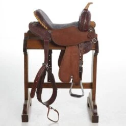 NRS Used 15in Honey Creek Saddlery Barrel Saddle -NRS || STANCE || Classic Shop 02 396BR 2