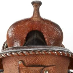 NRS Used 13 Circle Y Tammy Fischer Treeless Barrel Saddle -NRS || STANCE || Classic Shop 02 399BR 03