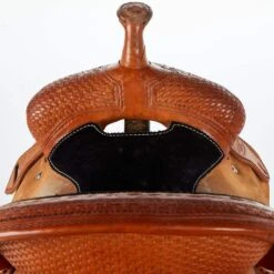 NRS Used 14in Teskeys Trophy Barrel Saddle -NRS || STANCE || Classic Shop 02 416BR 03