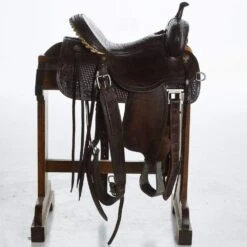 NRS Used 15in Martin Crown C Barrel Saddle -NRS || STANCE || Classic Shop 02 420BR 02