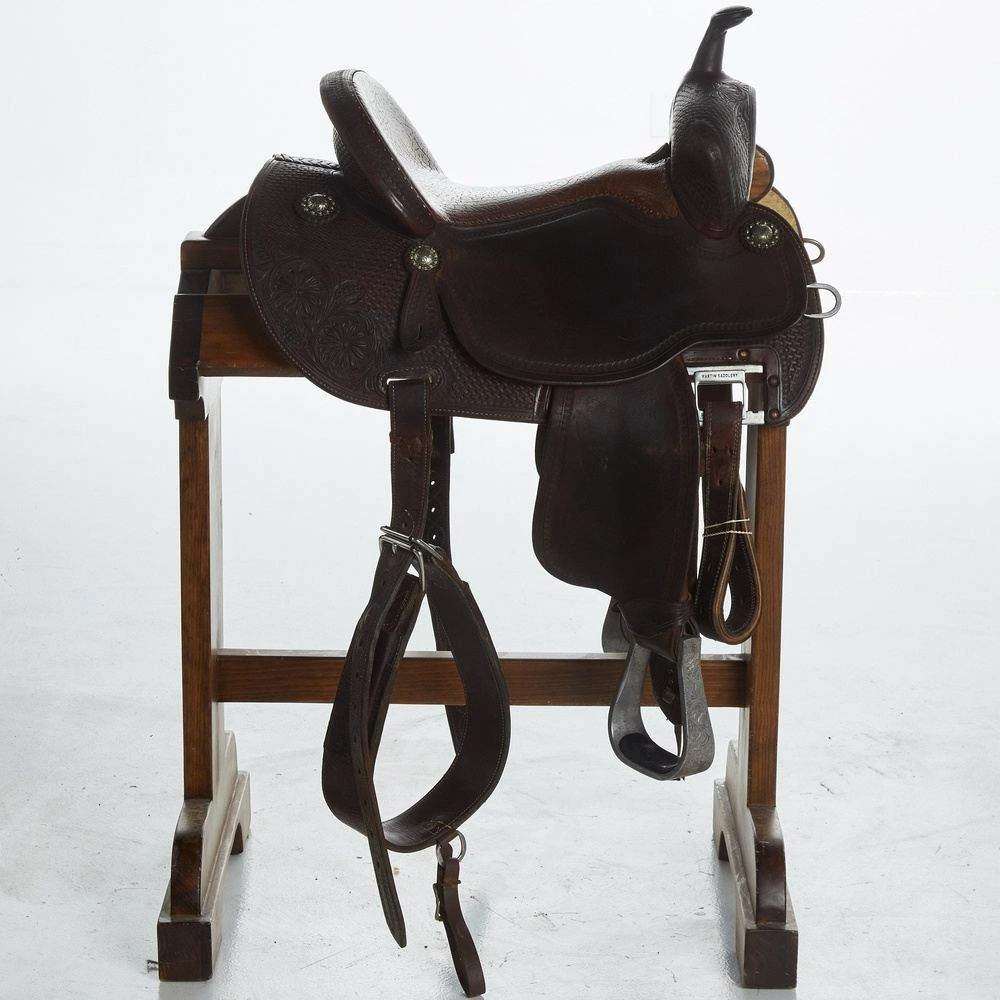 NRS Used 14in Martin FX3 Barrel Saddle 4 NRS Used 14in Martin FX3 Barrel Saddle - Image 2