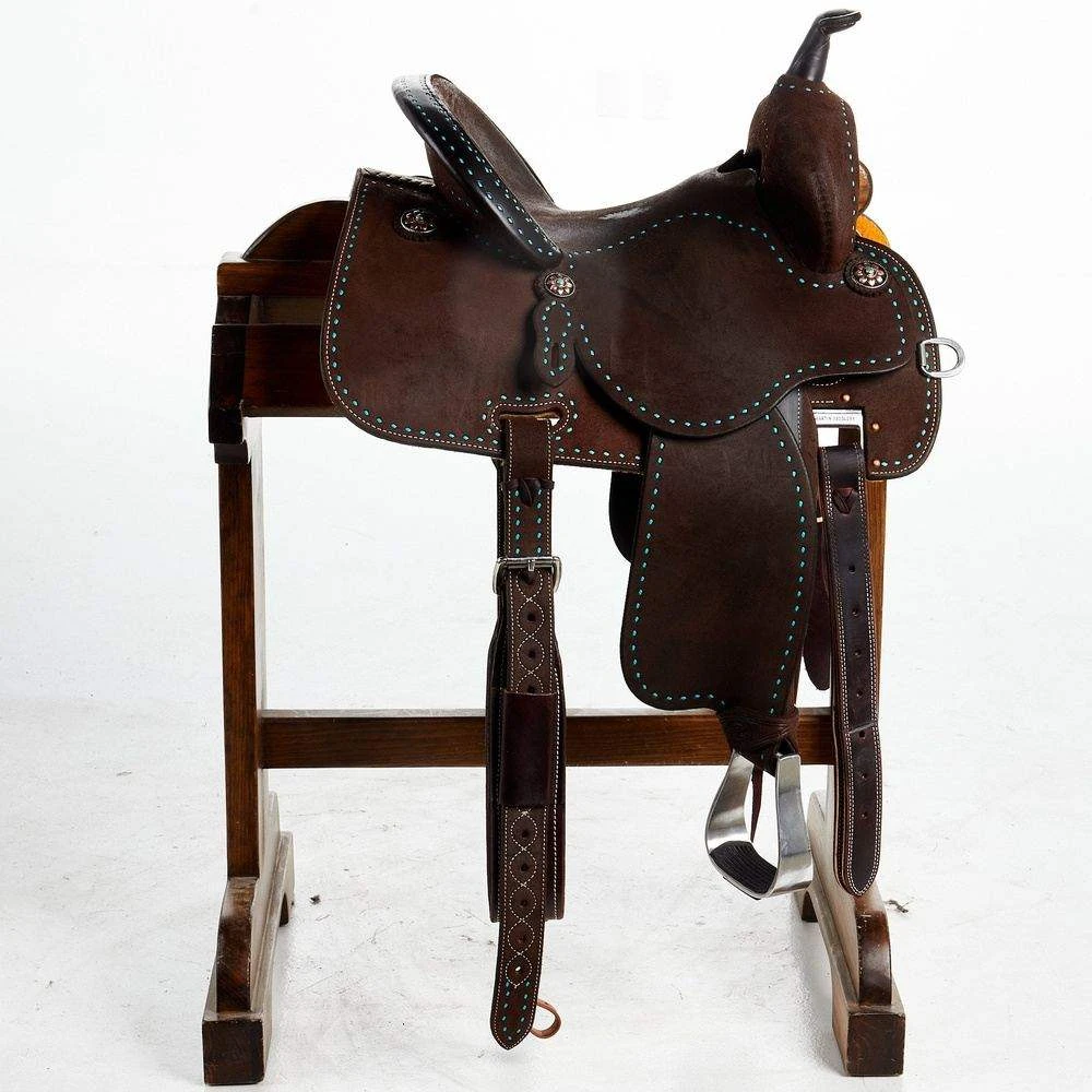 NRS Used 13.5in Martin Stingray Barrel Saddle 4 NRS Used 13.5in Martin Stingray Barrel Saddle - Image 2