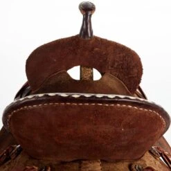 NRS Used 14.5in STS Saddlery Barrel Saddle -NRS || STANCE || Classic Shop 02 424BR 03