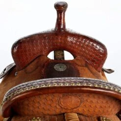 NRS Used 14.5in Double J Barrel Saddle -NRS || STANCE || Classic Shop 02 425BR 03