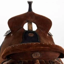 NRS Used 15.5in Double J Lynn Mackenzie Barrel Saddle 7 NRS Used 15.5in Double J Lynn Mackenzie Barrel Saddle -NRS || STANCE || Classic Shop 02 426BR 03