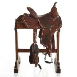 NRS Used 13.5in Scott Thomas Barrel Saddle -NRS || STANCE || Classic Shop 02 447BR 1
