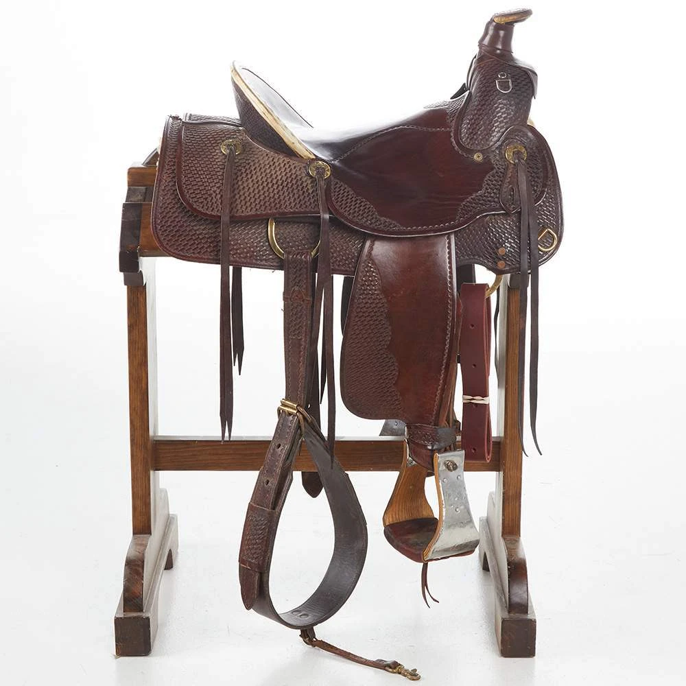 NRS 16 Circle A AFork Ranch Saddle 4 NRS 16 Circle A AFork Ranch Saddle - Image 2