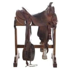 NRS Used 16in Jeff Smith Cowboy Saddle Ranch Roper 6 NRS Used 16in Jeff Smith Cowboy Saddle Ranch Roper -NRS || STANCE || Classic Shop 03 238RR 2