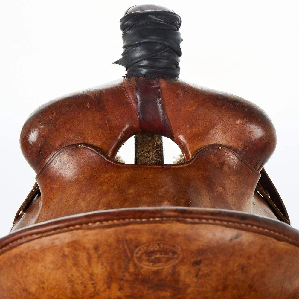 NRS Used 14.5in Lazy SB Saddlery Ranch Saddle 5 NRS Used 14.5in Lazy SB Saddlery Ranch Saddle - Image 3