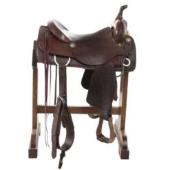 NRS Used 17in Ken`s Custom Cutting Saddle -NRS || STANCE || Classic Shop 04 117C 1