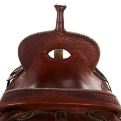 NRS Used 17in Cory Cooper Cutting Saddle 7 NRS Used 17in Cory Cooper Cutting Saddle -NRS || STANCE || Classic Shop 04 158C 2