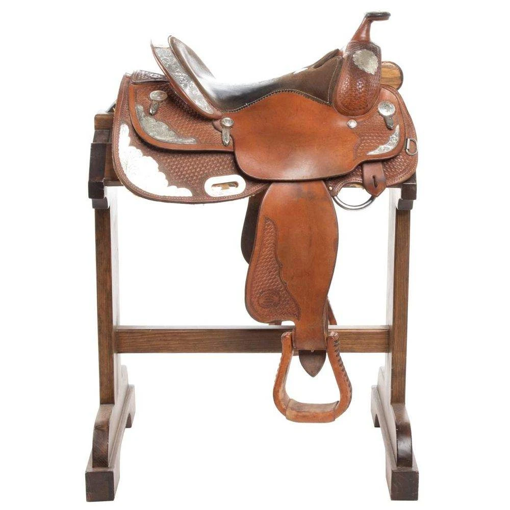 NRS Used 14.5in Billy Cook Show Saddle 4 NRS Used 14.5in Billy Cook Show Saddle - Image 2