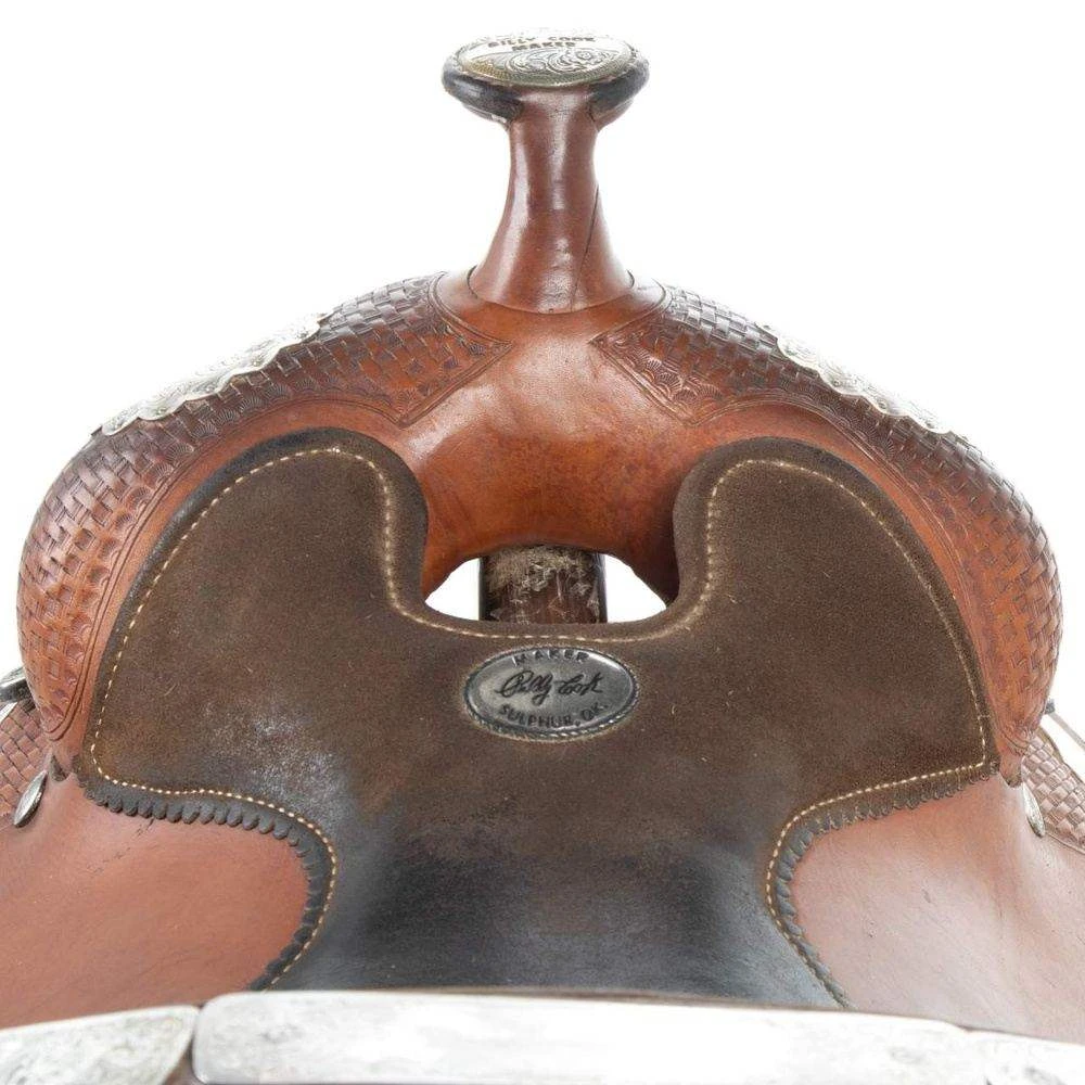 NRS Used 14.5in Billy Cook Show Saddle 5 NRS Used 14.5in Billy Cook Show Saddle - Image 3
