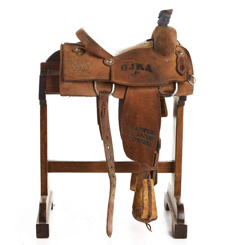 NRS Used 13.5in Slone Trophy Calf Roper 4 NRS Used 13.5in Slone Trophy Calf Roper - Image 2