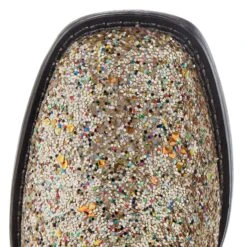 Roper Childrens Silver Glitter Galor Cowgirl Boot -NRS || STANCE || Classic Shop 09 018 1903 2994 06