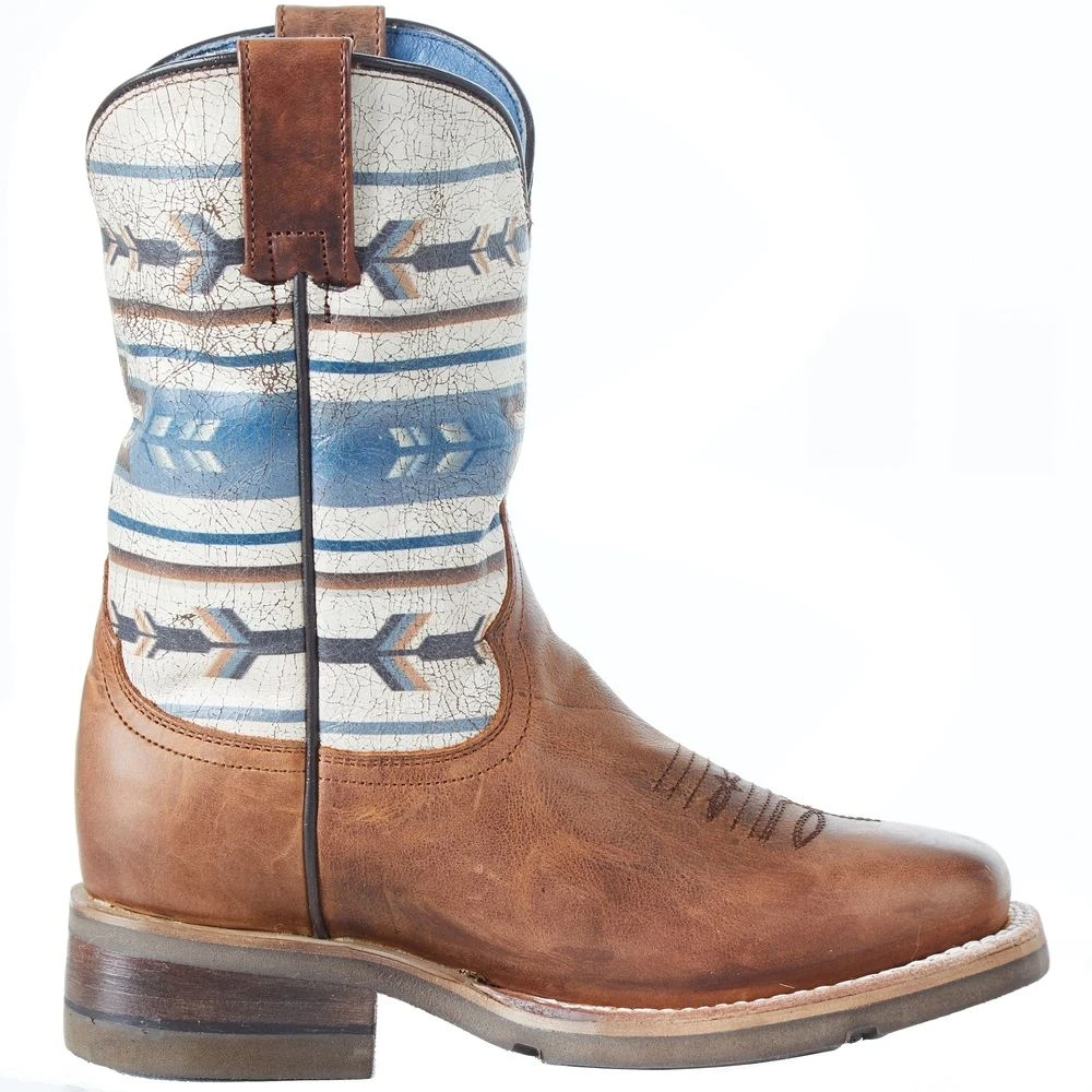 Roper Kids Cowboy Aztec Square Toe Boot 6 Roper Kids Cowboy Aztec Square Toe Boot - Image 4