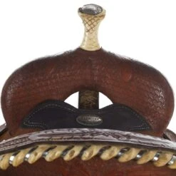 NRS Used 12.5in Billy Cook Youth Barrel Saddle -NRS || STANCE || Classic Shop 10 059YBR 2