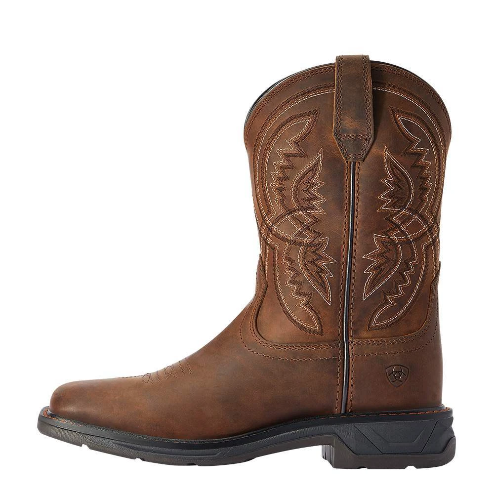Ariat Youth Coil Dirt Roads Workhog XT Cowboy Boot 4 Ariat Youth Coil Dirt Roads Workhog XT Cowboy Boot - Image 2