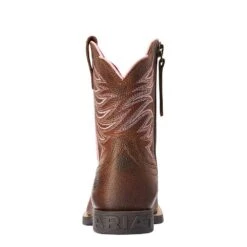 Ariat Kids Rowdy Brown Firecatcher Cowboy Boot -NRS || STANCE || Classic Shop 10042415 3