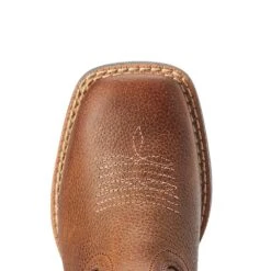 Ariat Kids Rowdy Brown Firecatcher Cowboy Boot -NRS || STANCE || Classic Shop 10042415 4
