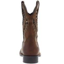 Ariat Kids Quickdraw Venttek Distressed Brown Boot -NRS || STANCE || Classic Shop 10044485 04
