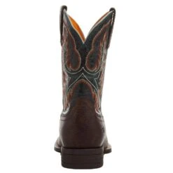 Ariat Youth Wilder Hat Box Brown And Deepest Teal Boot -NRS || STANCE || Classic Shop 10047010 04
