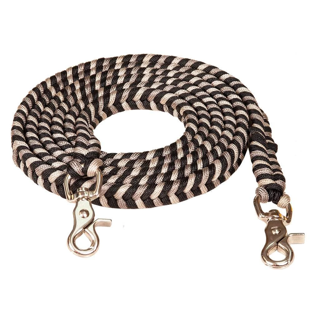 Mustang Braided 3/4in. X 8' Rein 3 Mustang Braided 3/4in. X 8' Rein