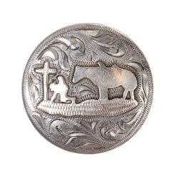 Cowperson Tack Praying Cowboy 1 1/2in. Concho