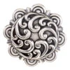 Rino Inc 1 1/2in Scalloped Scroll Concho -NRS || STANCE || Classic Shop 119960 default l