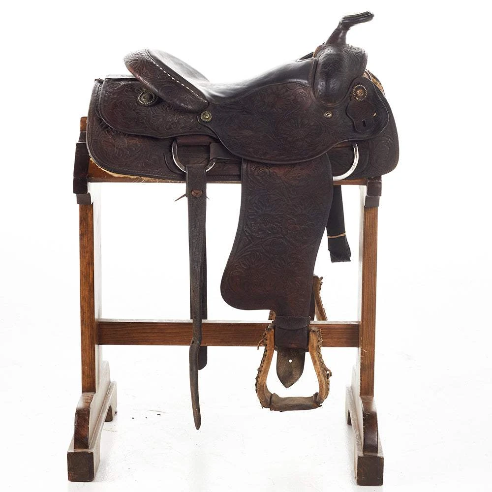 NRS Used 15.5in Longhorn All Around Saddle 4 NRS Used 15.5in Longhorn All Around Saddle - Image 2