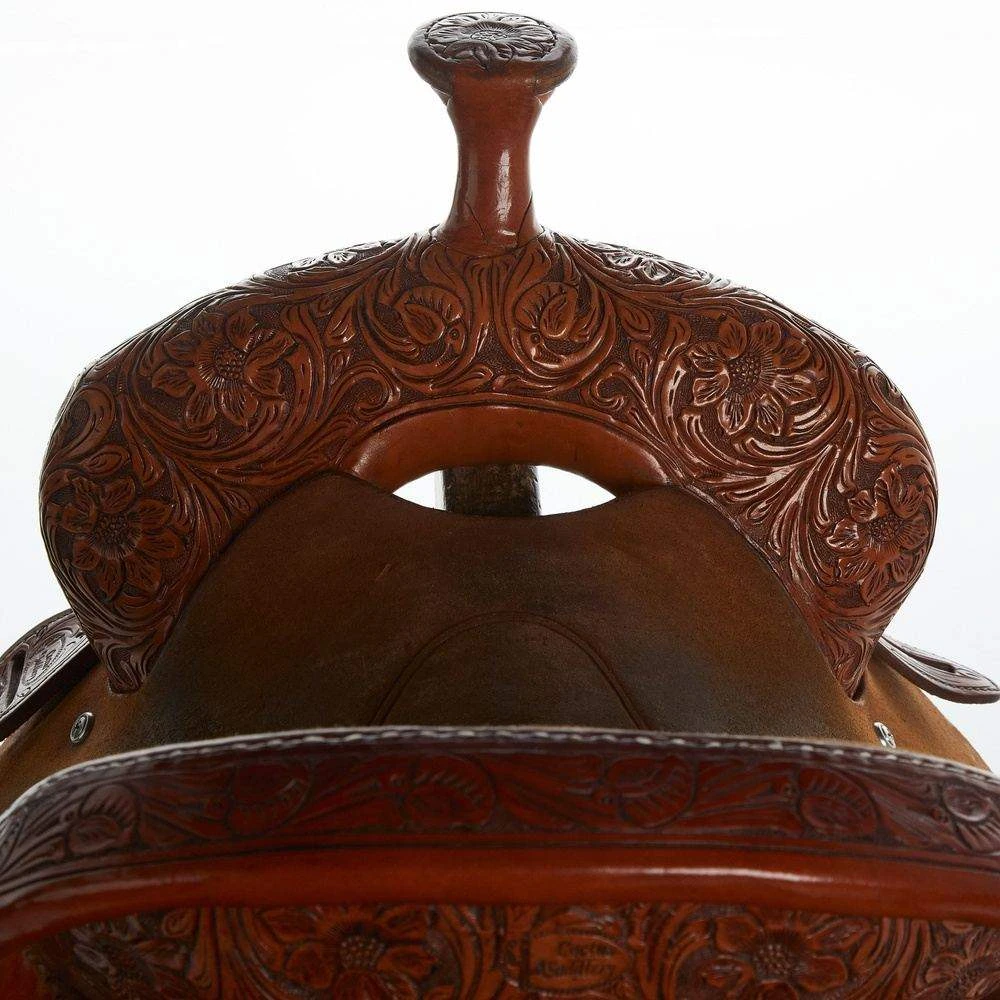 NRS Used 13.5in Cactus All Around Saddle 5 NRS Used 13.5in Cactus All Around Saddle - Image 3