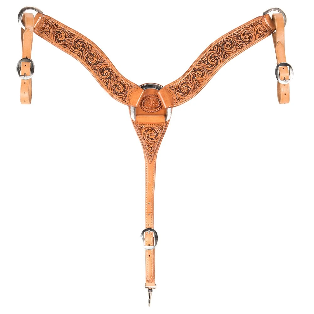 Nrs Competitors Natural Black Antique Cali Rose Breast Collar 4 Nrs Competitors Natural Black Antique Cali Rose Breast Collar - Image 2