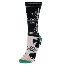 Pendleton Woolen Mills Black Navigator Camp Sock