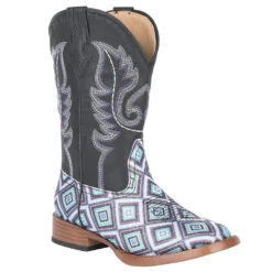 Roper Footwear Little Kids Glitter Diamonds Cowgirl Boots