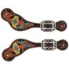 Weaver Leather Ladies Turquoise Cross Navajo Arrow Spur Straps -NRS || STANCE || Classic Shop 124940 default l
