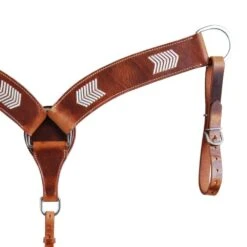 Oxbow Tack Nevada Woven Rawhide Breast Collar