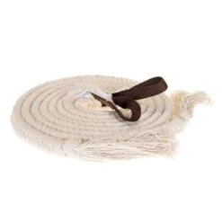 Jerry Beagley Braiding Company Ton Split Reins Brown Nylon Waterloops